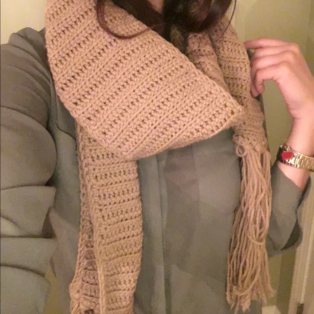 Handmade Brown Scarf